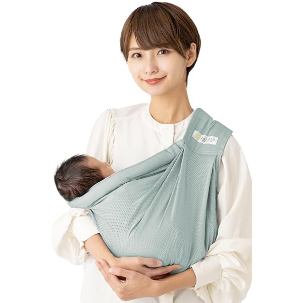 【新品・未使用】KONNY 抱っこ紐　ペールブルー　M-4XL コニー抱っこ紐 SoftBreeze™ / ミント（2XS,XS,2XL,3XL,4XL,5XL